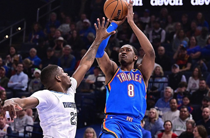 雷霆天要塌了？详解高开低走4大原因：失去罚球优势+三分投射不稳|亚历山大|俄克拉荷马雷霆队|明尼苏达森林狼队|圣安东尼奥马刺队|金州勇士队_新浪体育_新浪新闻